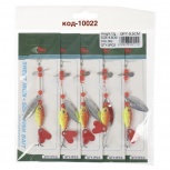 Блесна QPI с рыбкой 9.5см 12гр, Тюмень