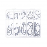 Крючки набор разных размеров прозрачный, Тюмень