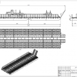 Понтонная платформа - паром, грузоподъемностью 45 тонн., Тюмень