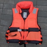 Жилет страховочный "Ель" (130кг) с капюшоном оранж, Тюмень