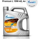 Масло моторное Gazpromneft Premium L 10W-40 (4л), Тюмень