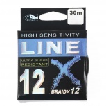 Шнур плетеный SkyFish Line X12 30 м, Тюмень