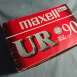 Аудиокассета maxell UR 90 Japan, Тюмень