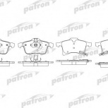 Колодки тормозные дисковые PATRON PBP1640 перед., Тюмень