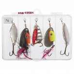 Блесна набор в коробочке 5шт, Тюмень