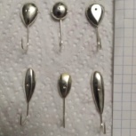 Мормышки Набор уп 6 шт гальваника, Тюмень