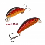 Воблер дл 35мм 2гр 0-0.5м Ama-fish humbug MIN, Тюмень