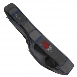 Чехол для удилищ 110 см с катушками 3 отд серый, Тюмень