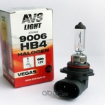 Лампа а/м HB4 (9006) 12V/55W AVS Vegas, Тюмень