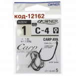 Крючки Owner С-4 черный, Тюмень